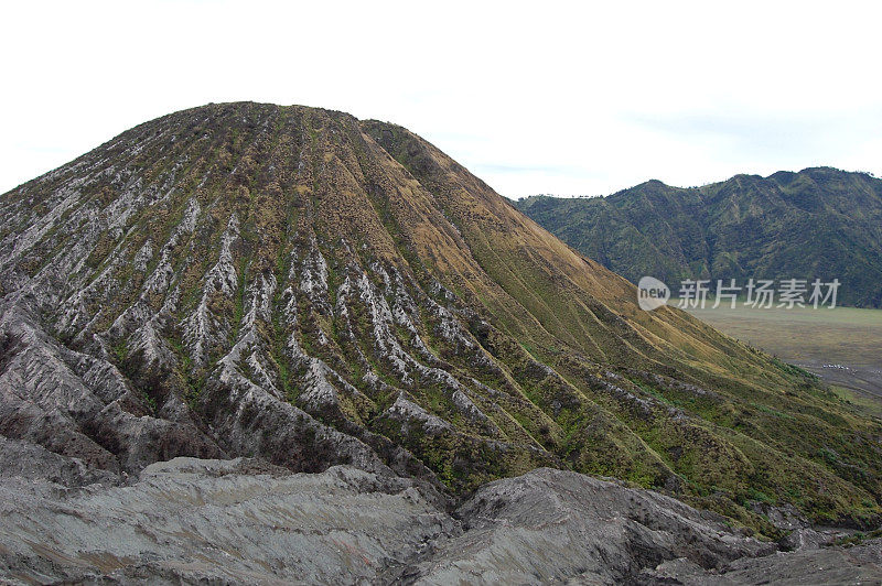 印度尼西亚东爪哇的bromo - tenger火山口的火山景观